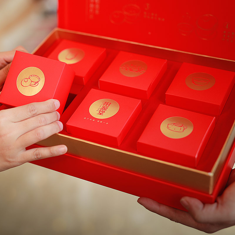 中國紅大紅柑禮盒